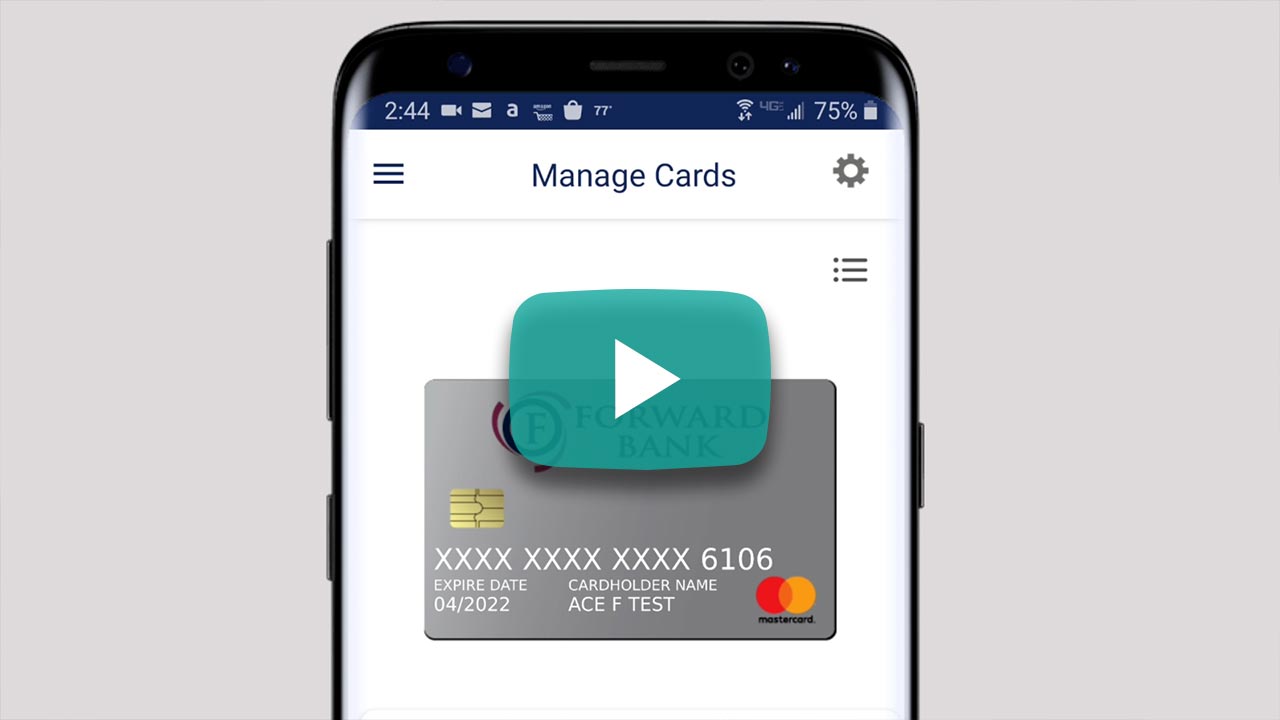 Digital Banking | Manage Cards video