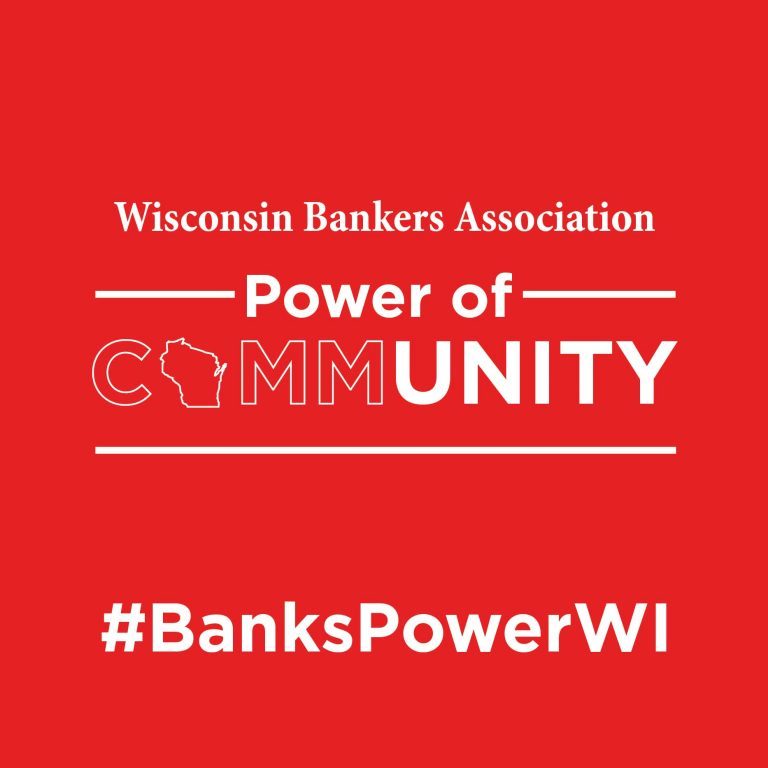 Wisconsin Bankers Association Power of Community Week logo