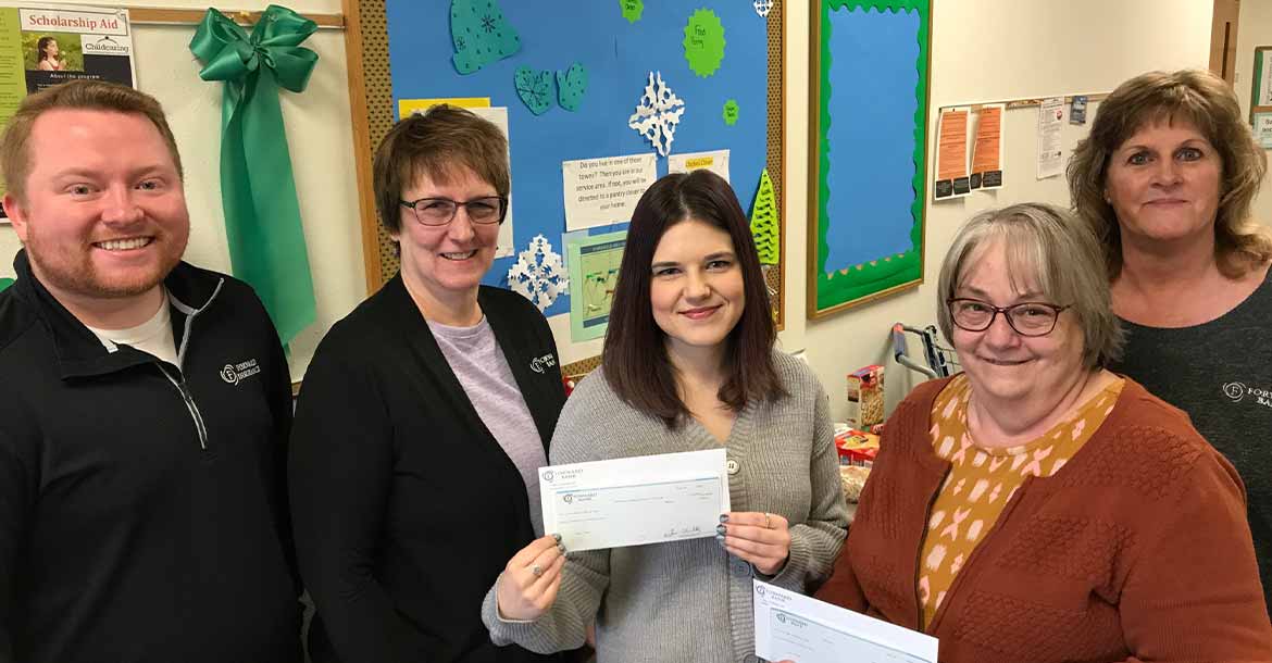 Forward Celebrates Growth By Giving Back