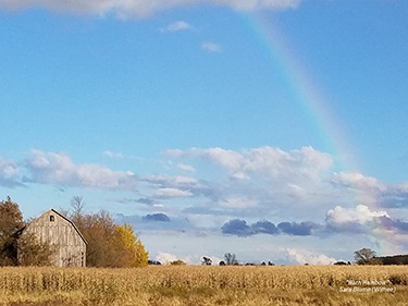 Blog - Winners of the 2020 Employee Calendar Photo Contest - Barn Rainbow