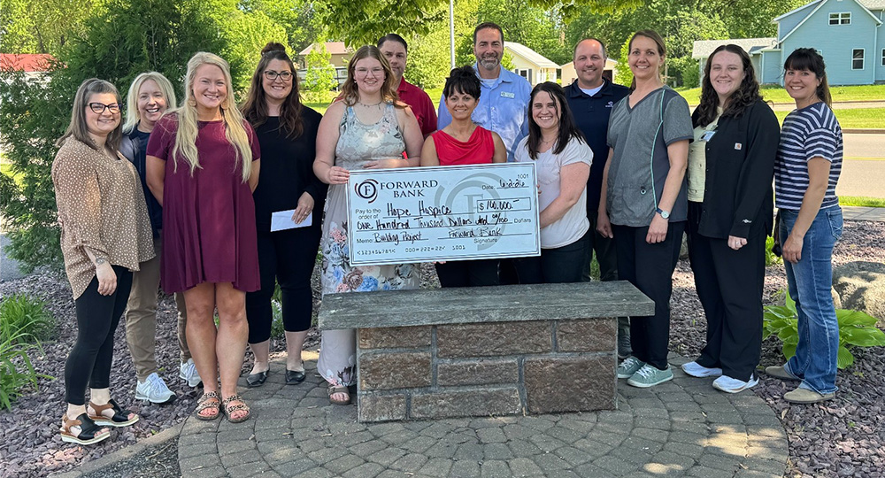 $100,000 donation given to Hope Hospice's new facility campaign
