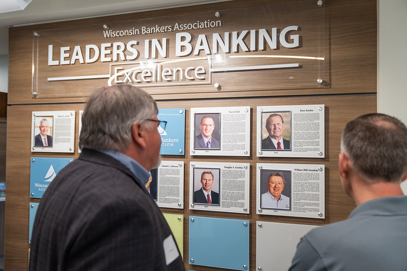 Leaders in Banking Excellence Wall